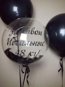 наклейки на шары